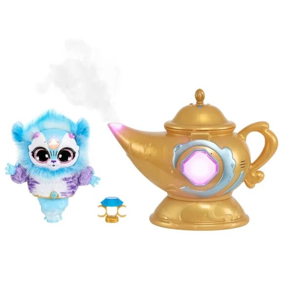 Magic Mixies Magic Lamp – Interactive Light-Up Plush Toy with Real Mist & Sounds - Picture 4 of 7
